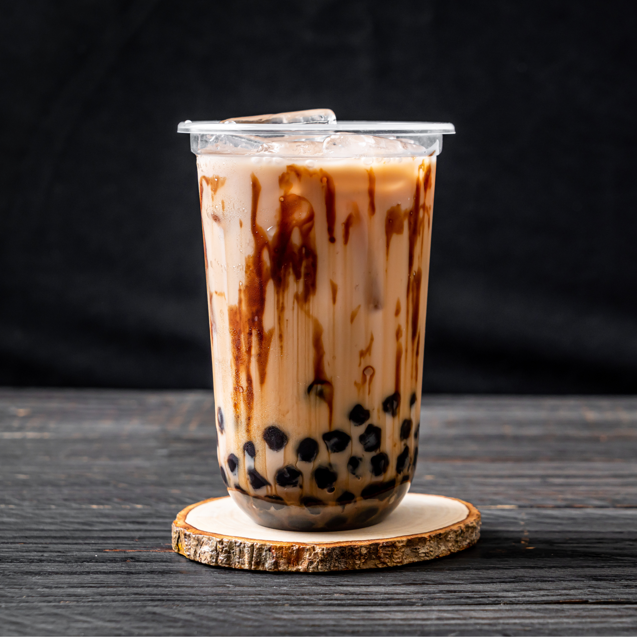 bubble tea with pearls