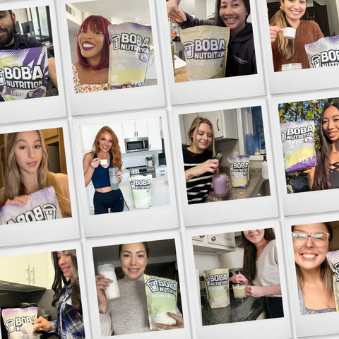boba protein customer images