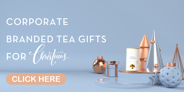 corporate branded tea gifts for christmas