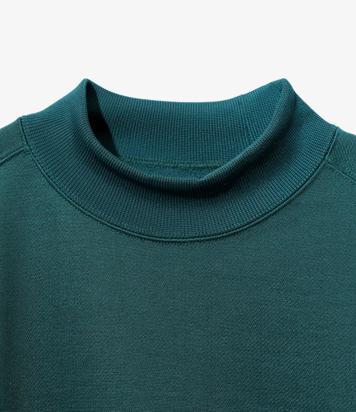 L/S Mock Neck Tee - Bright Jersey – NEPENTHES ONLINE STORE