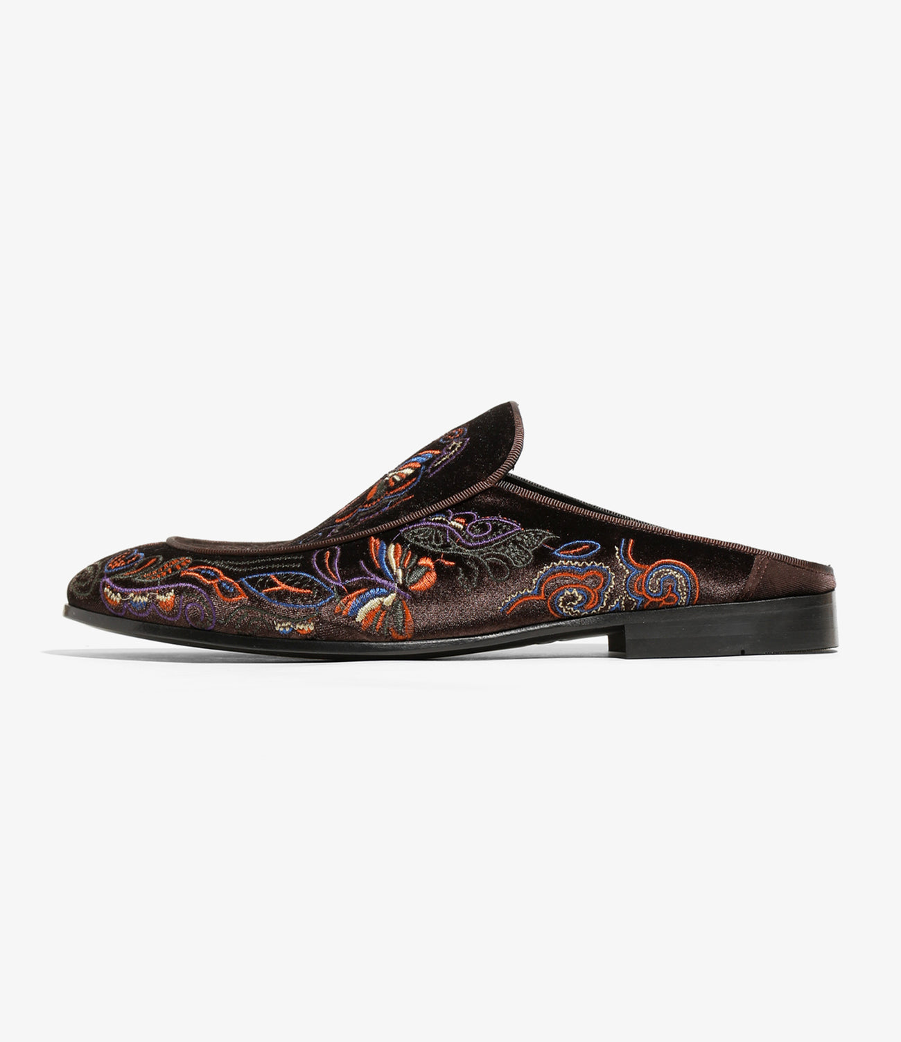 Velvet Mule - Papillon Embroidery – NEPENTHES ONLINE STORE