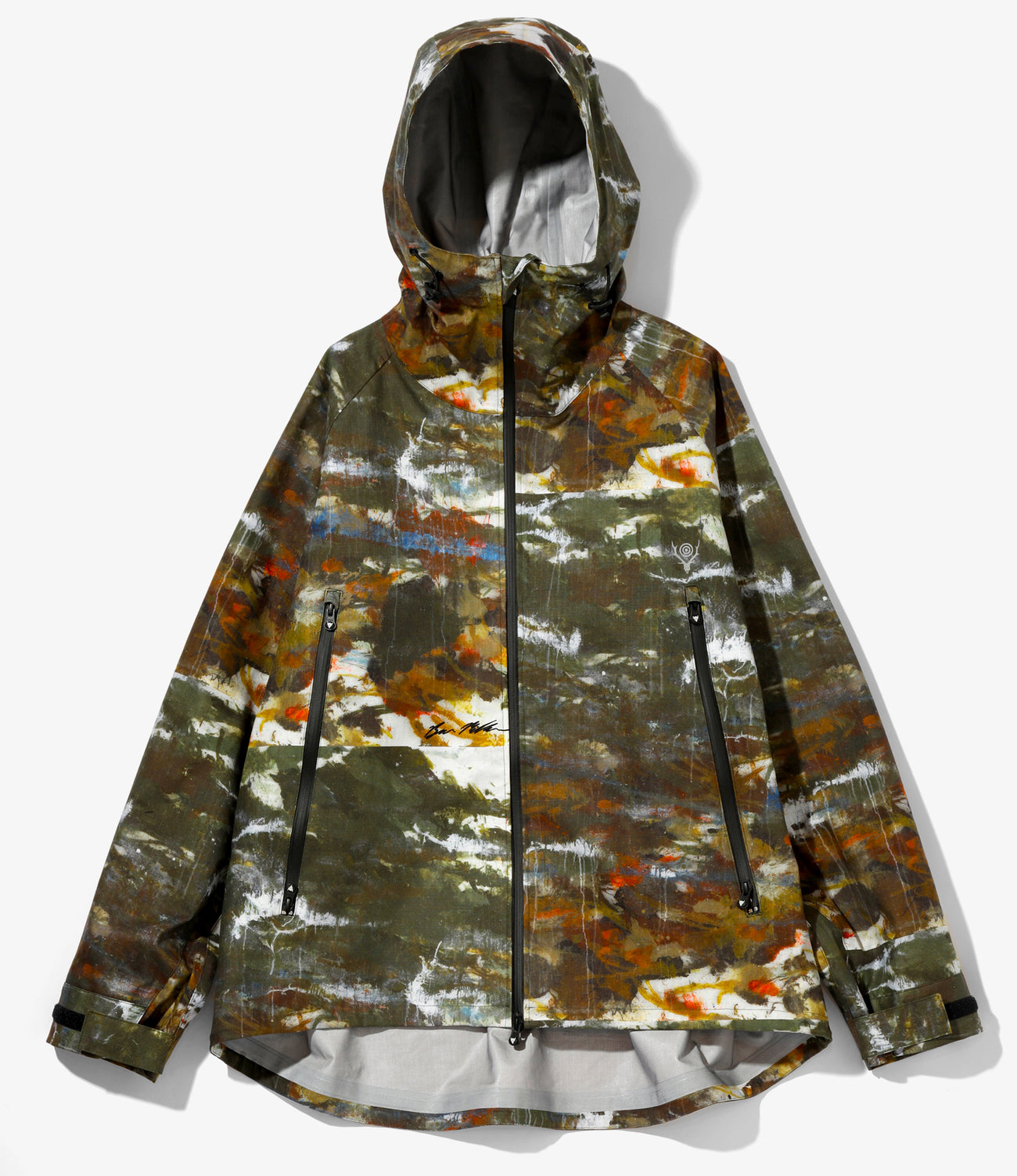 Weather Effect Jacket - Cotton Ripstop / Painting Pt. – NEPENTHES