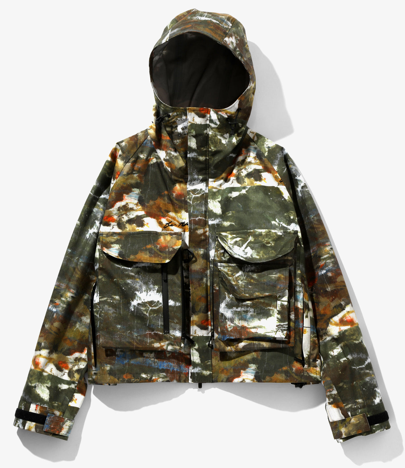 River Trek Jacket - Cotton Ripstop / 3Layer / Painting Pt