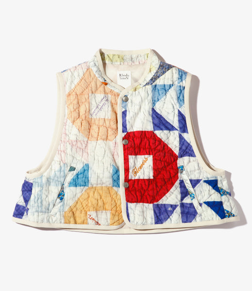 RHODOLIRION(ロドリリオン)Quilted C-1 Vest | myglobaltax.com