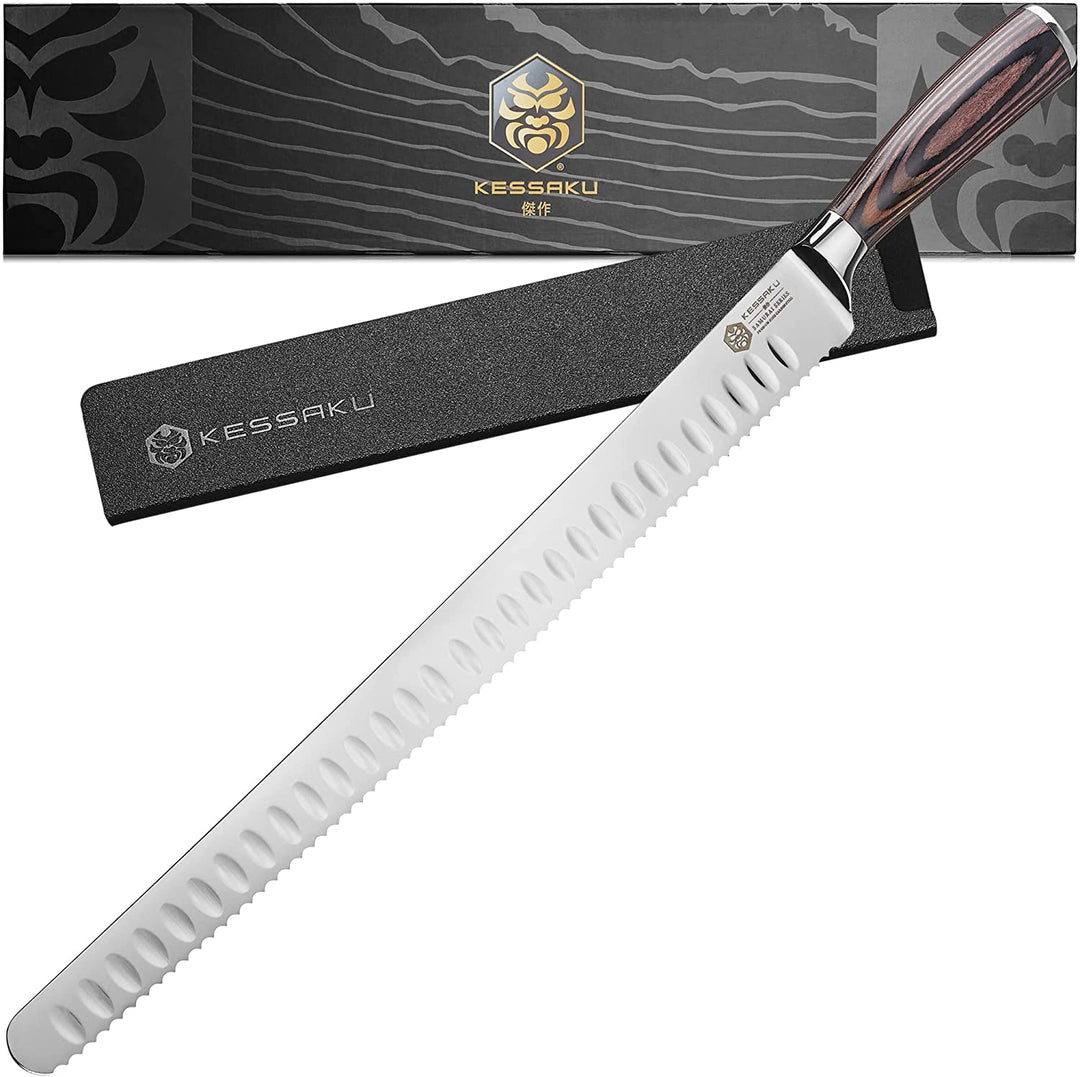 Brisket Knife  12 Granton Edge Slicing Knife