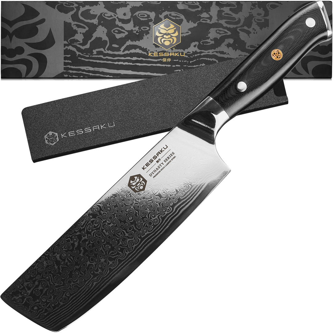 Kessaku 4.5-Inch Mini Meat Cleaver Butcher Knife - Dynasty Series - German  Steel