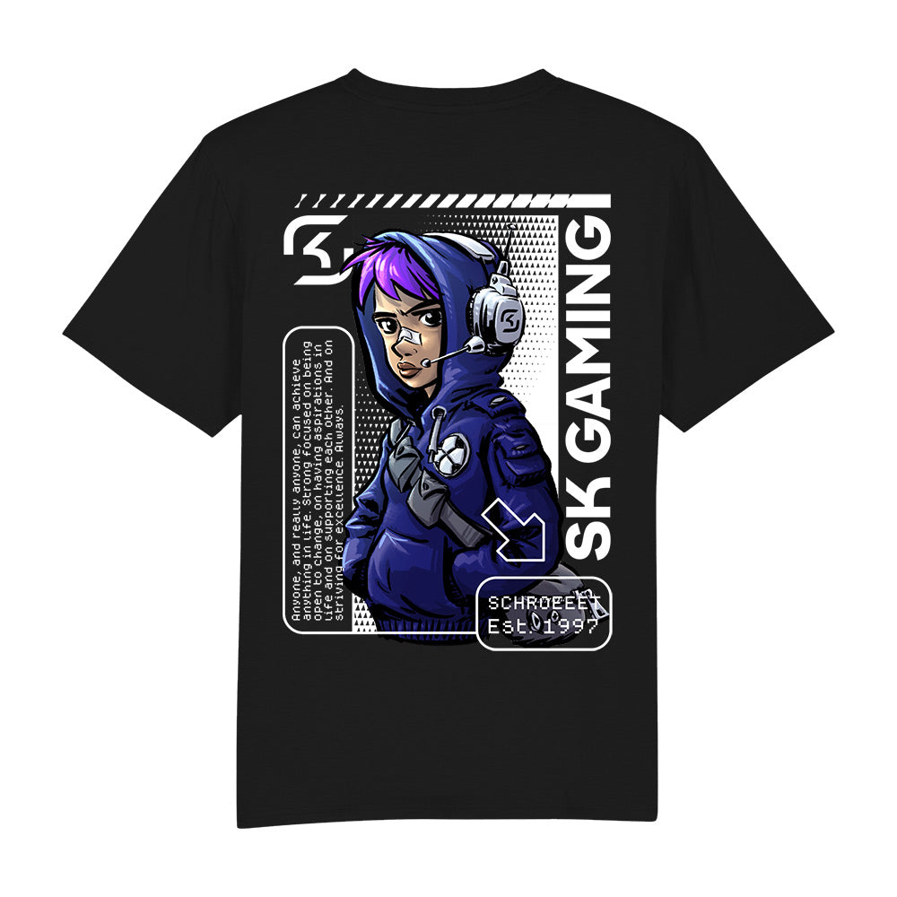 SK Gaming Hero T-Shirt Text Black