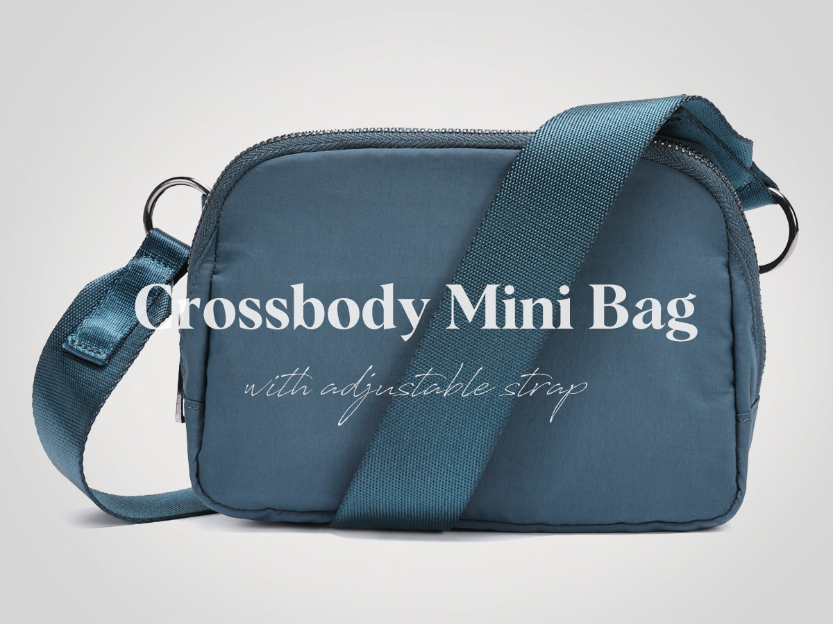 Ododos Unisex Mini Crossbody Bag