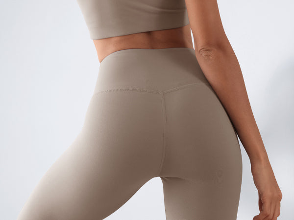 Ododos ODCLOUD 2-Pack High Waist Yoga Capris - Knee Length