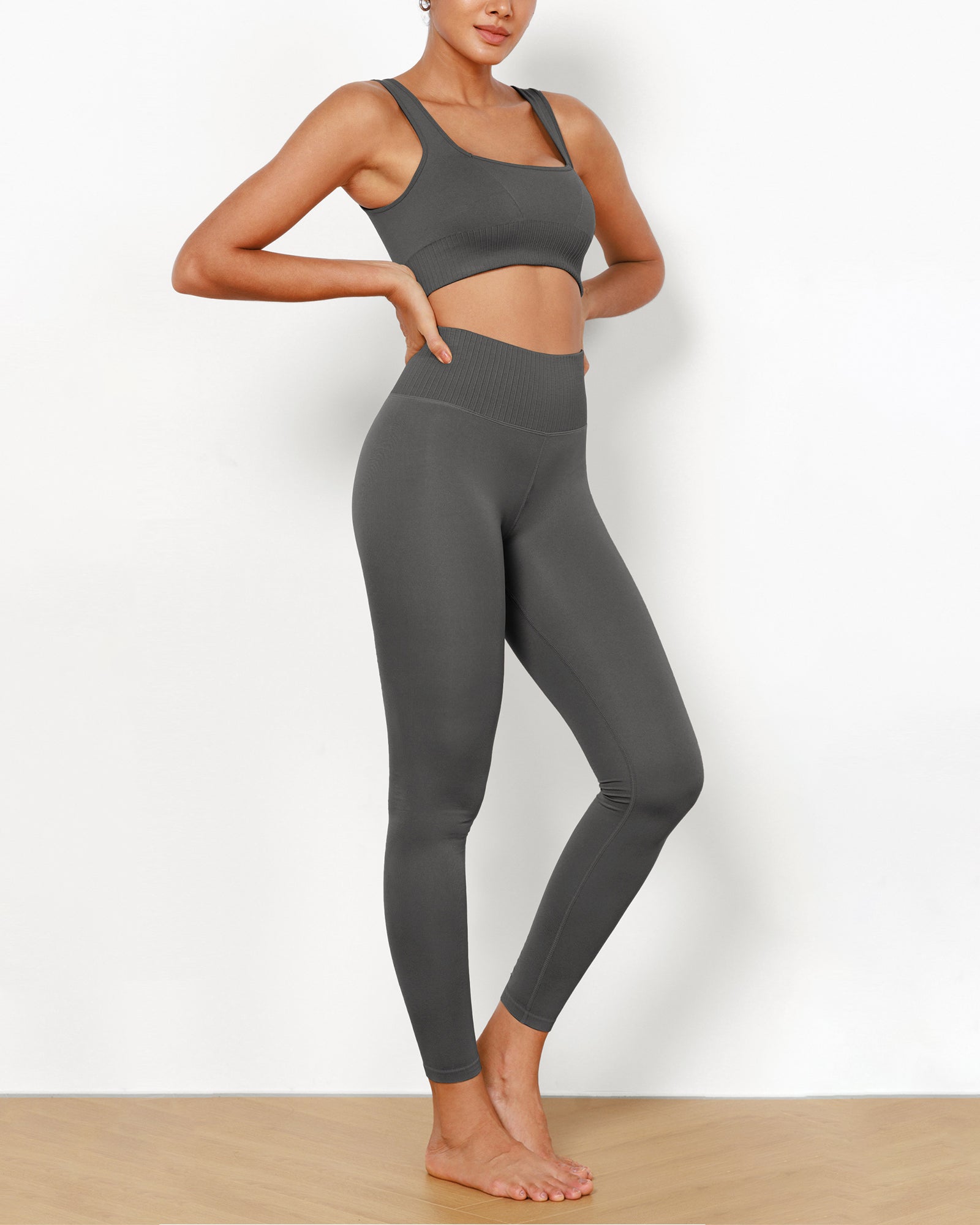  ODODOS ODCLOUD Buttery Soft Lounge Yoga Capris For