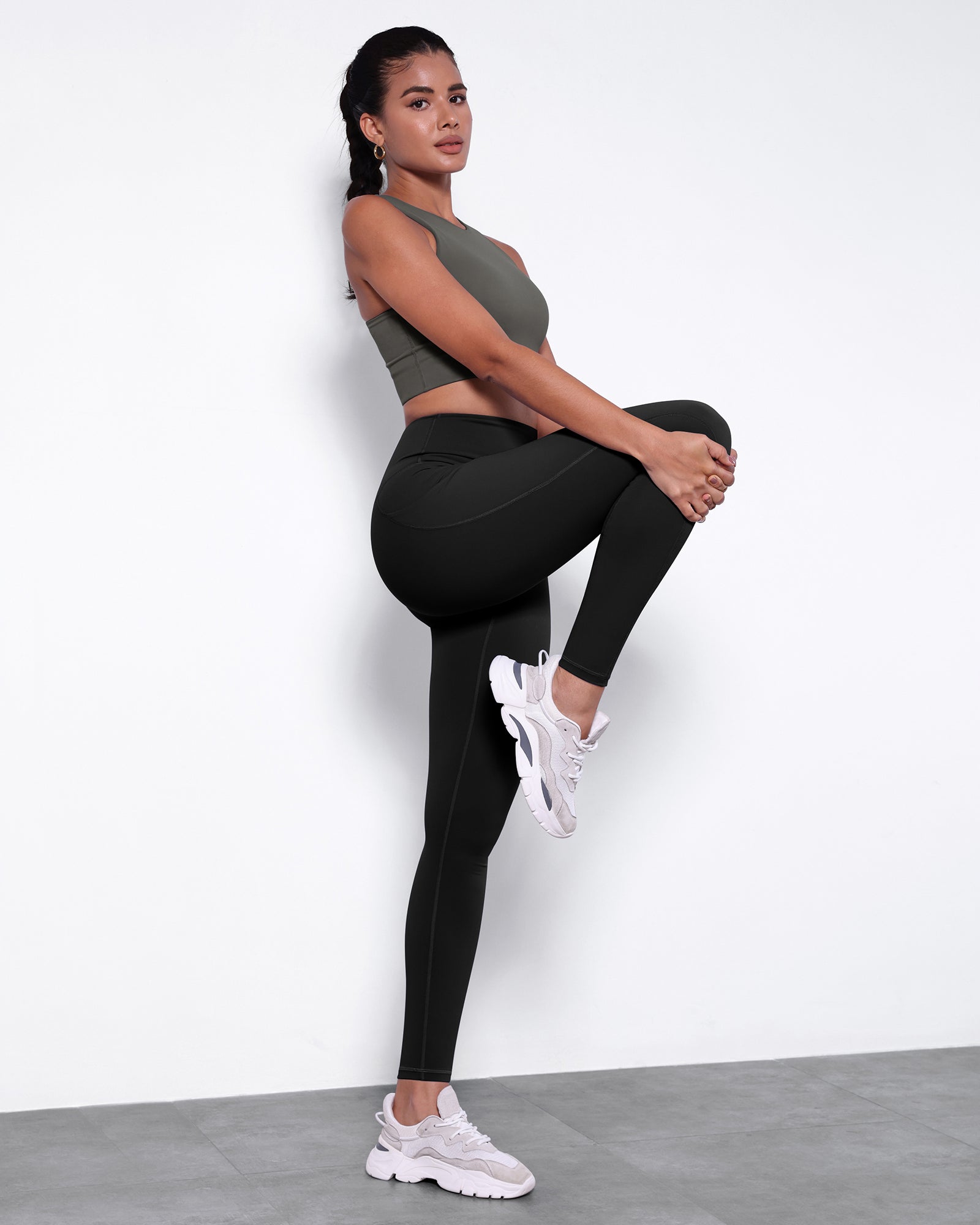 ODODOS Womens High Waisted Full Length Yoga Leggings