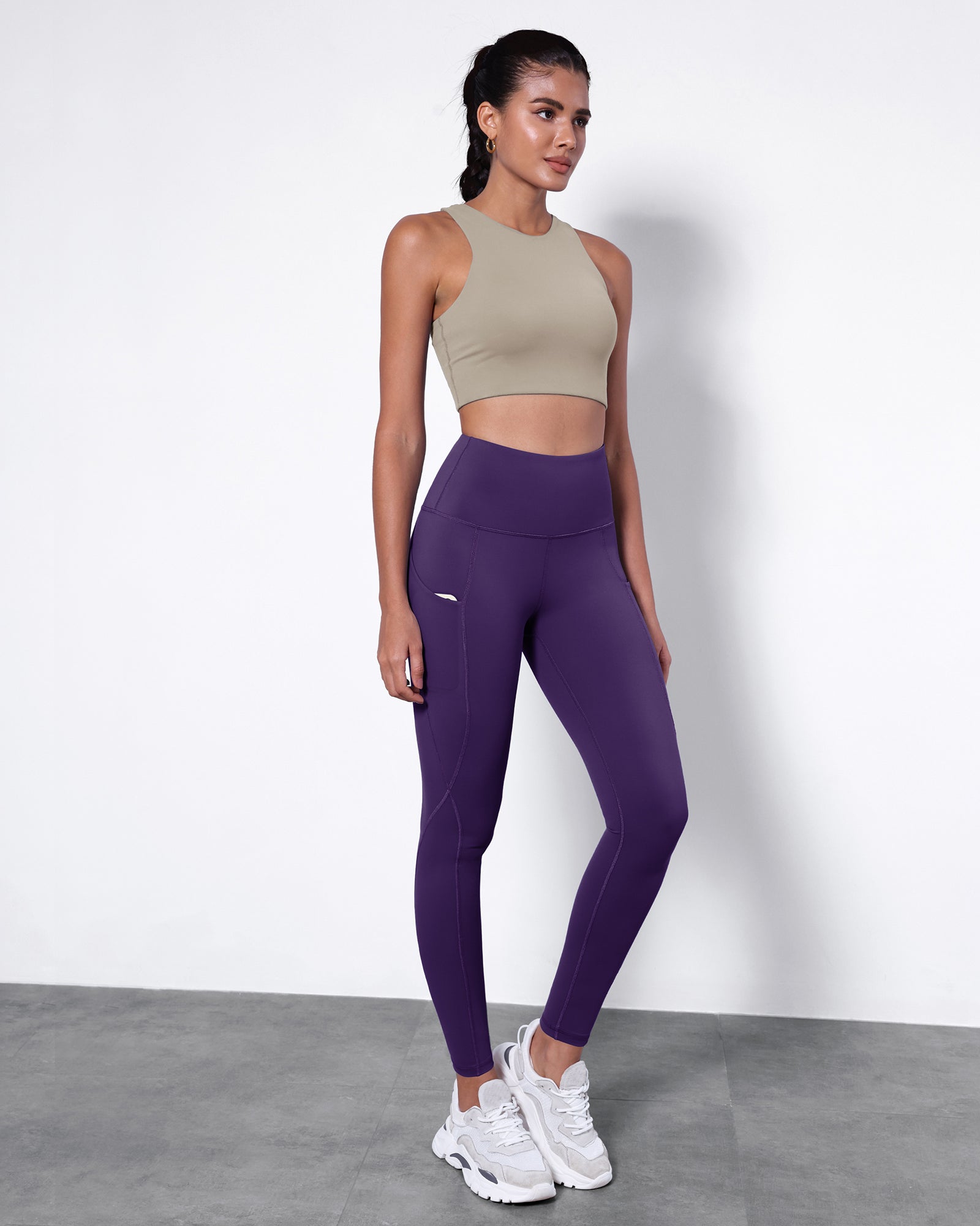 ODODOS High Waisted Yoga Leggings with Pockets – ododos