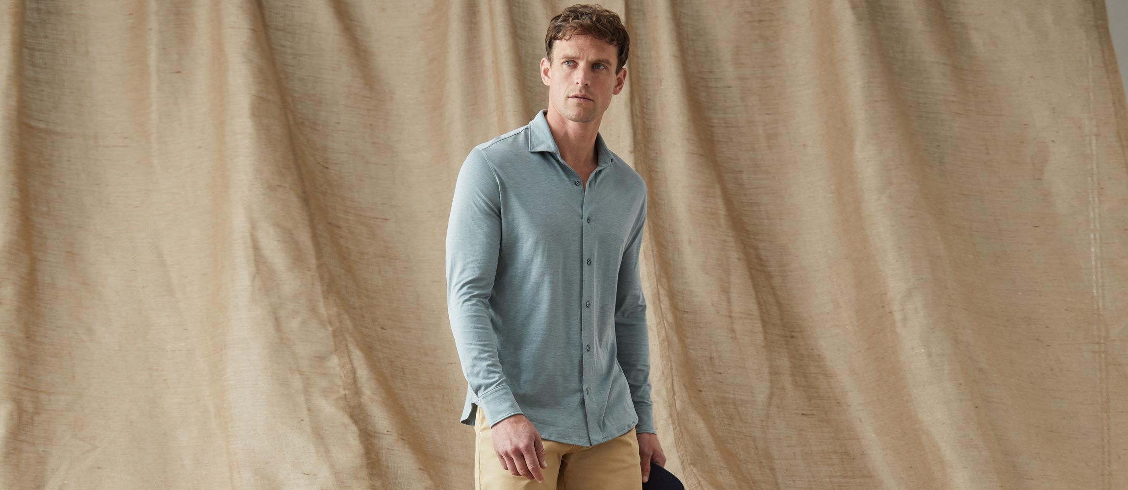 Como Men's Silk-Cotton Shirts: Superbly Soft | Luca Faloni