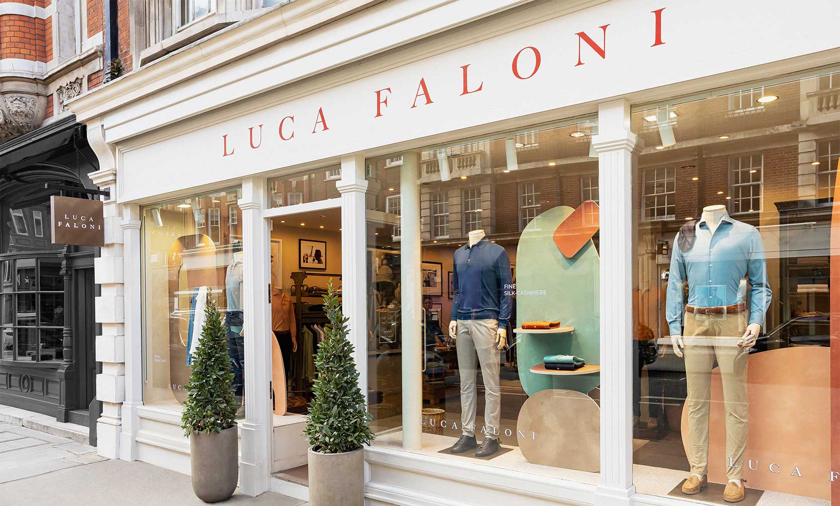 Stores: Discover our Flagship Locations | Luca Faloni