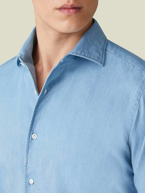 Men’s Denim Shirts: Premium & Robust Cloth | Luca Faloni