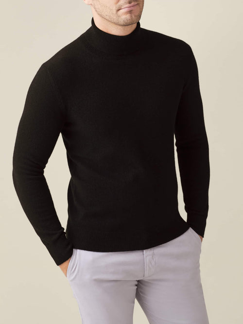 LUCA FALONI | PURE CASHMERE ROLL NECK | MADE IN ITALY