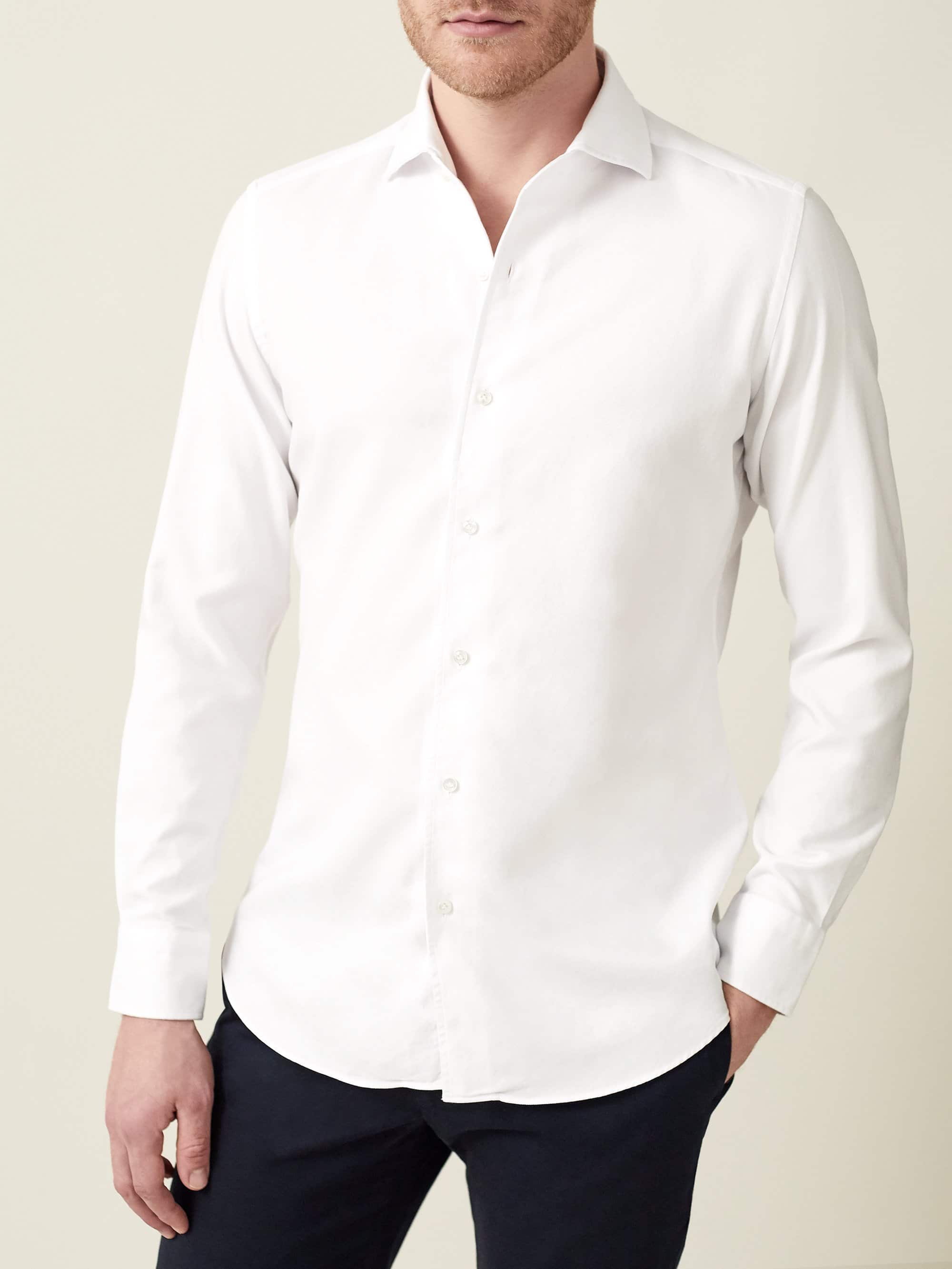 White Oxford Cotton Shirt | LUCA FALONI
