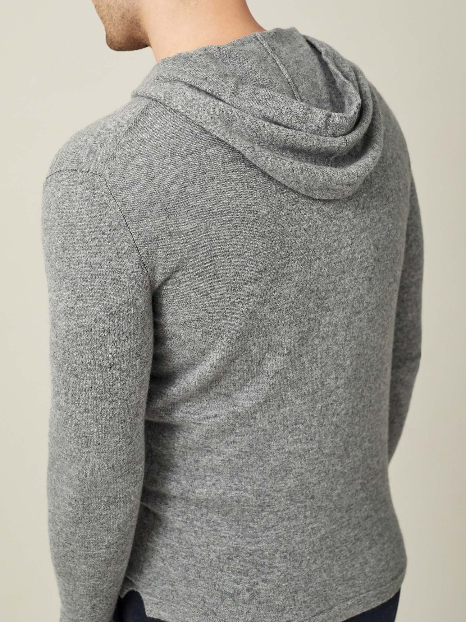 cashmere grey hoodie