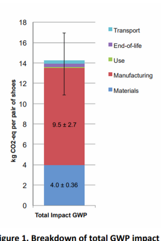 MIT research on pollution of shoe manufacturing