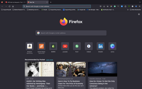 Firefox window