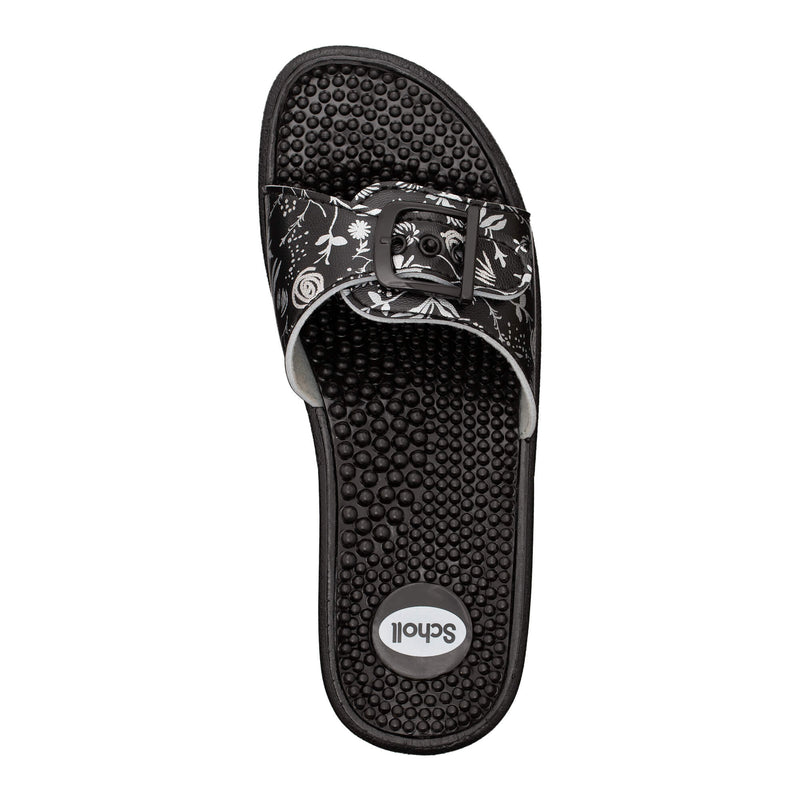 Slides Black Silver | Scholl Shoes