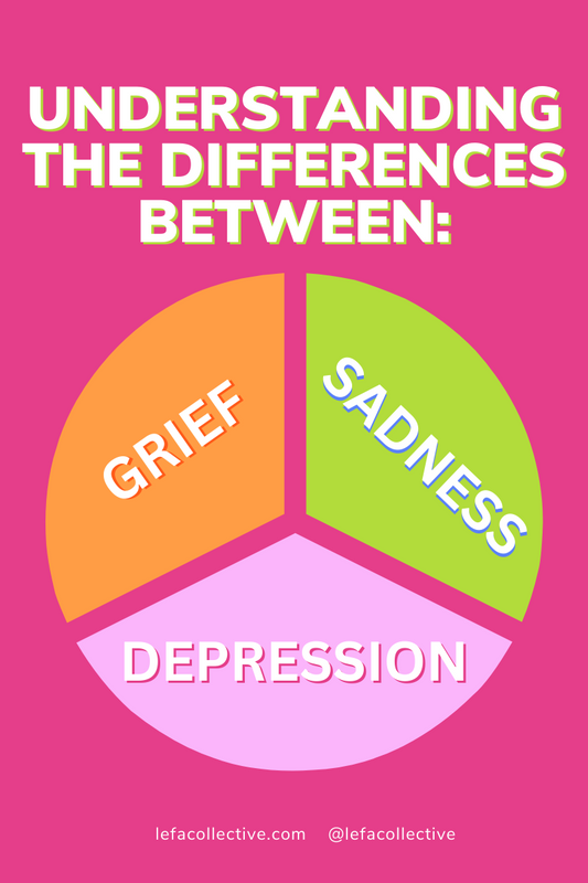 Confused about the differences between grief, sadness and depression? Discover how each can have a powerful impact on your mental health with this helpful guide!