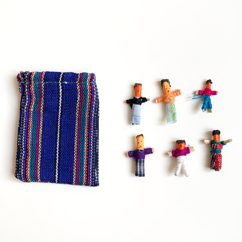 mini worry dolls