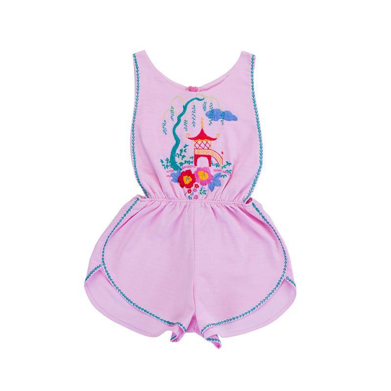 Lilac Dress - Pagoda Stitch – Shorties Childrens Store