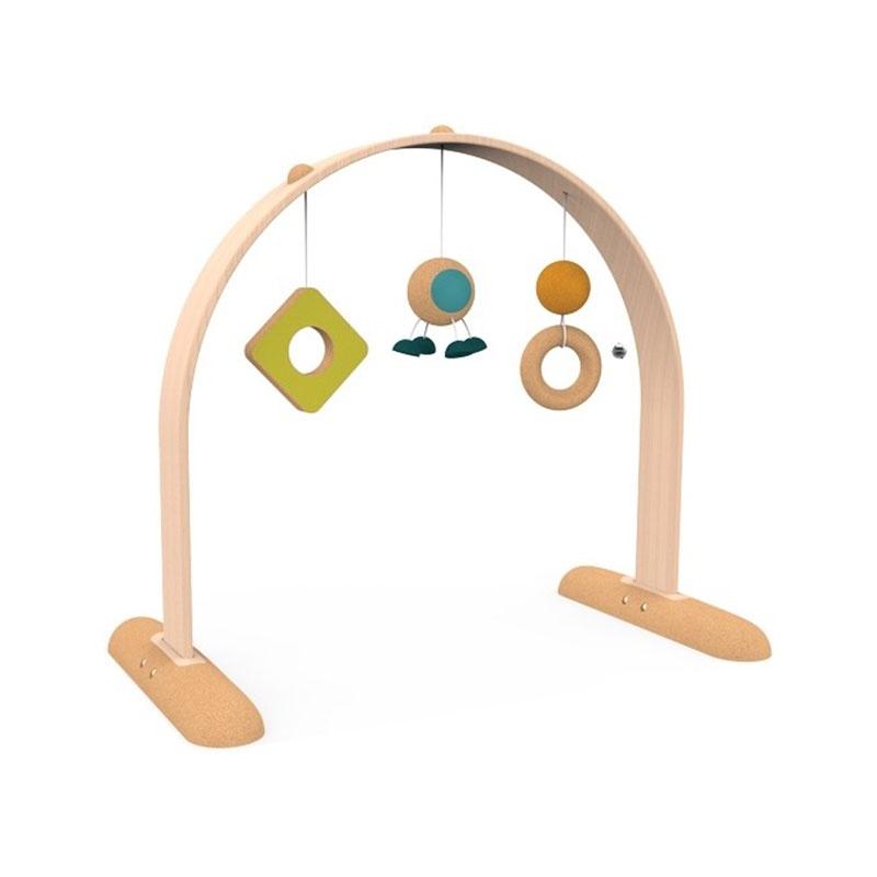 wooden arch baby gym