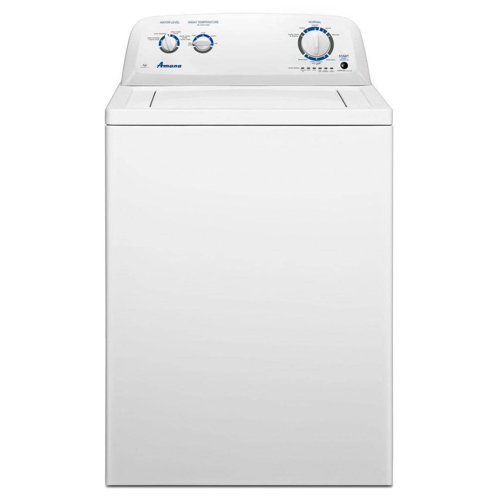 Amana 3.5 cu ft Dual Action Agitator Top Load Washer in White