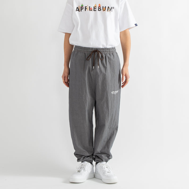 Dyed Cotton Nylon Track Pants [Charcoal] / 2310813 – APPLEBUM