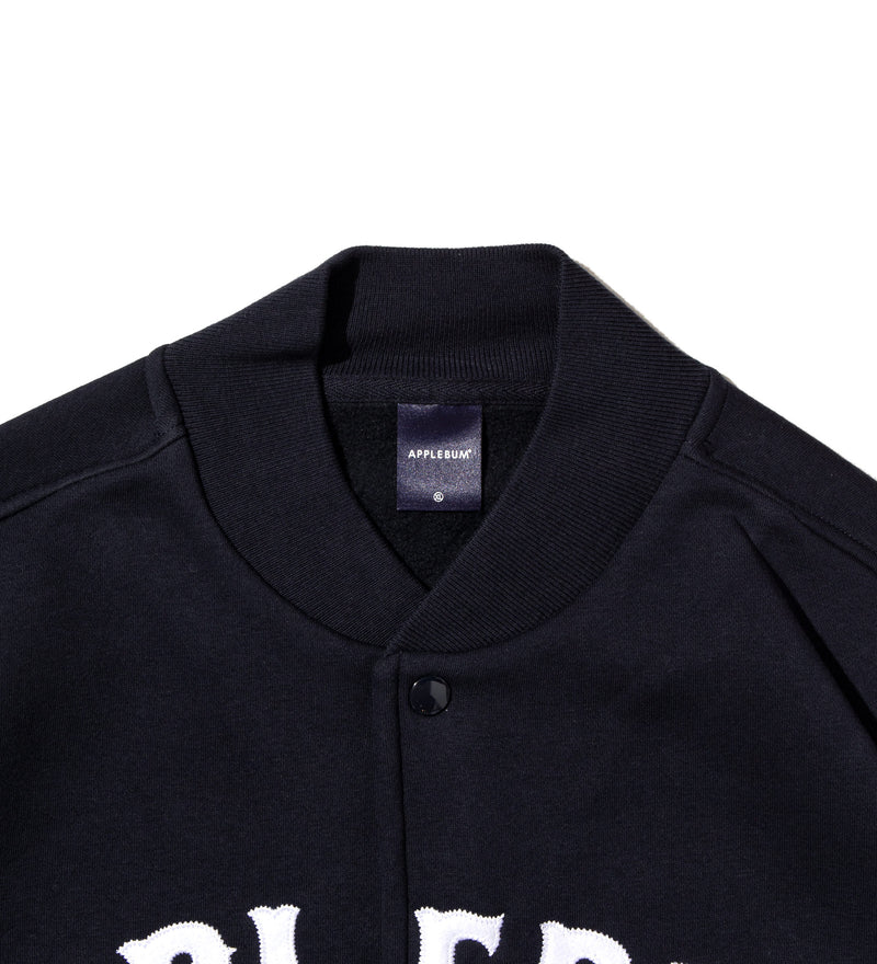 Sweat Stadium Jacket [Navy] / 2220603 – APPLEBUM