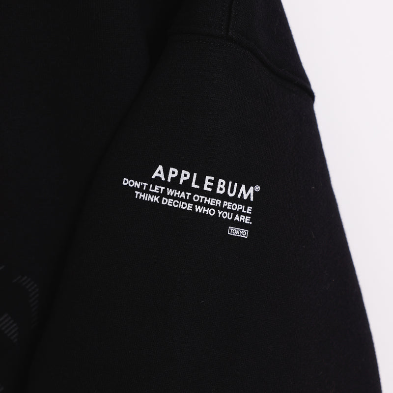 APPLEBUM BLACK WORM crew Sweat トップ nods.gov.ag