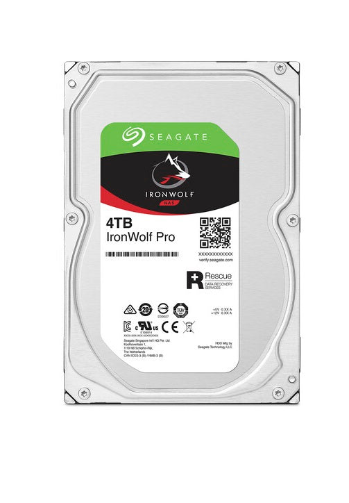 Seagate Ironwolf Pro ST20000NT001 20TB SATA 3.5 Recertified HDD —