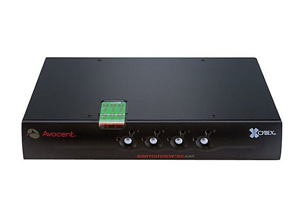 Avocent 4SVDVI10-001 SwitchView DVI Quad-Port USB Desktop KVM