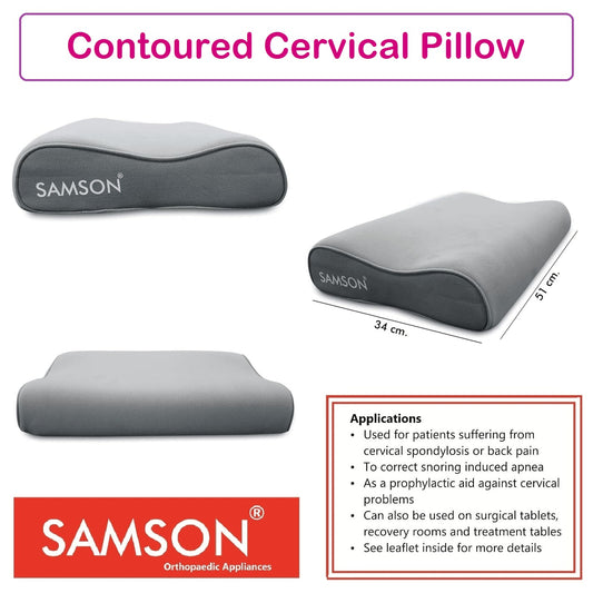Samson Tailbone Support Pillow (coccyx Cushion) With Memory Foam (for  Sciatica, Coccyx, Orthopaedic, Tailbone, Piles, Hemorrhoid