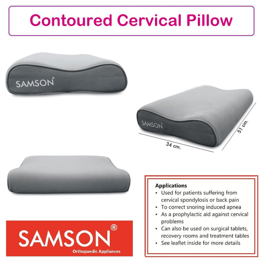 Samson Back Rest : For Office Chair, Car Seat, Sofa