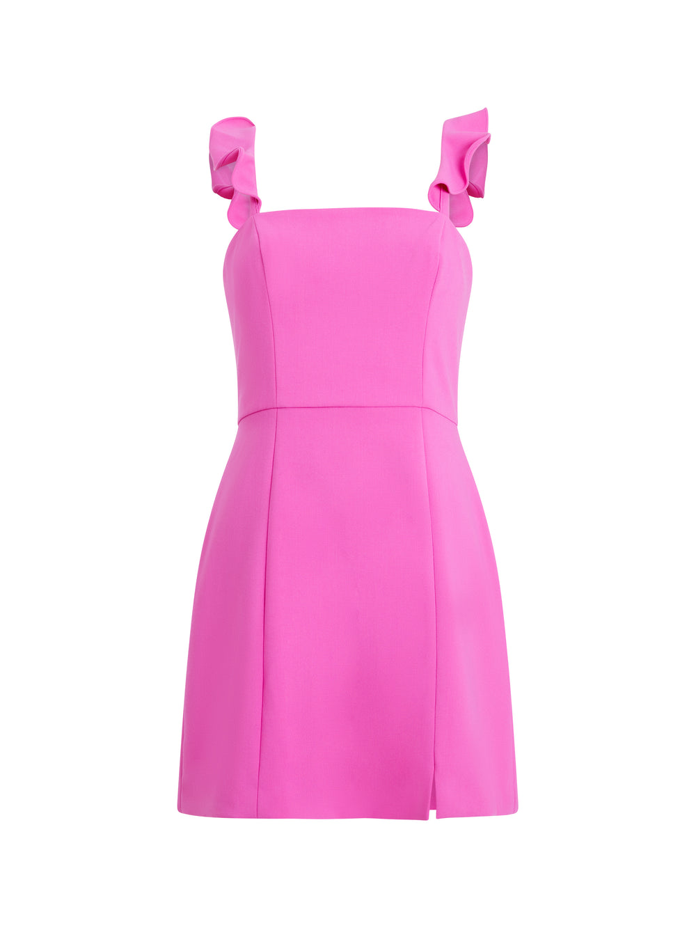 Whisper Ruffle Strap Dress Wild Rosa | French Connection US