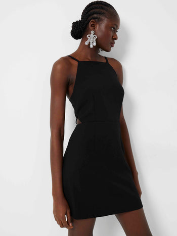 Black Satin Dress - Maxi Dress - Draped Maxi Dress - Slit Maxi - Lulus