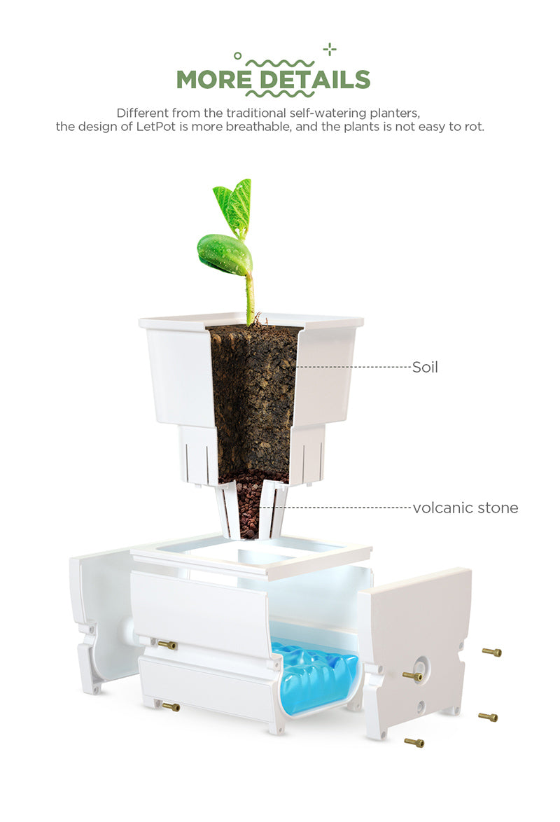 15+ Self Watering Planter Kit
