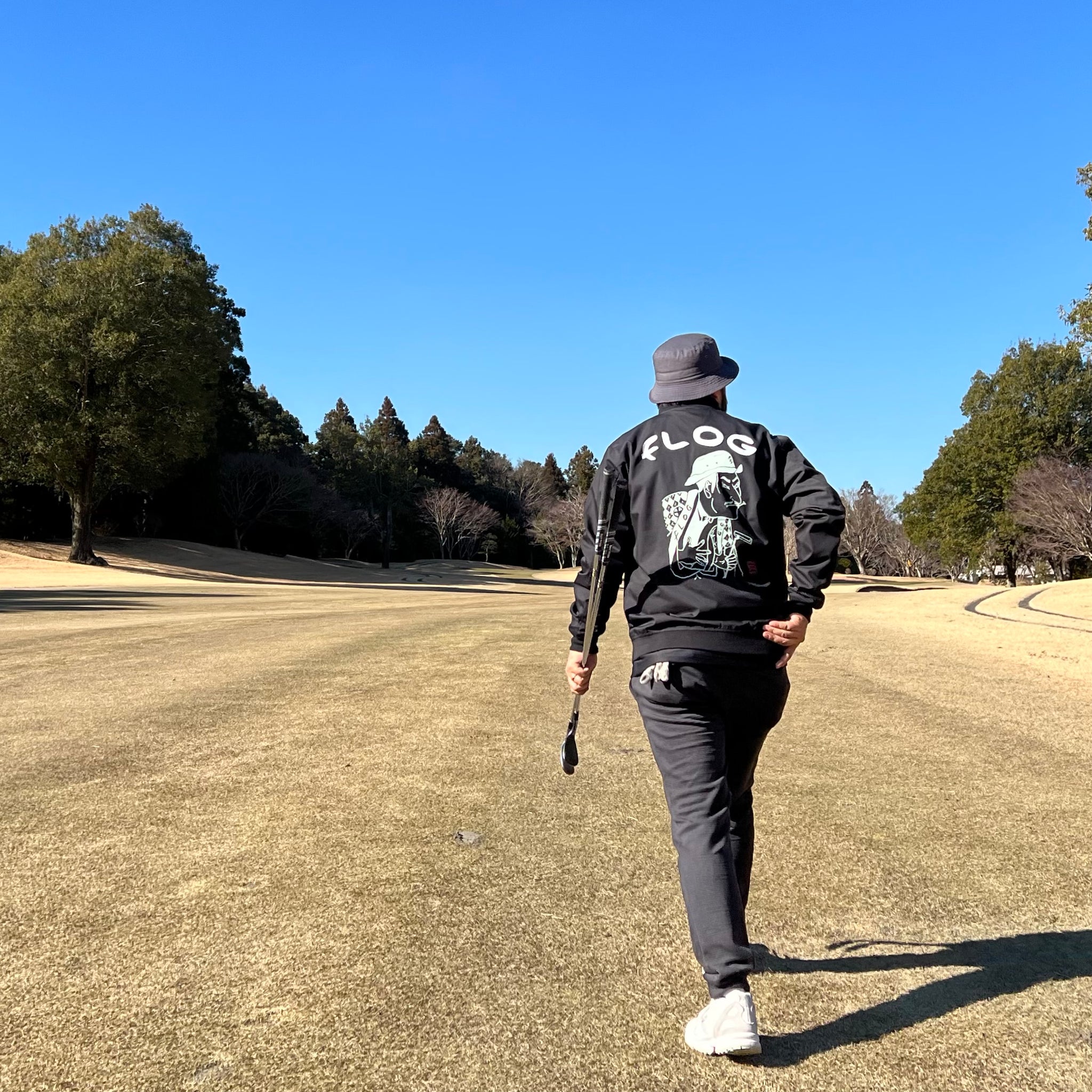 FLOG GOLF CLUB KABUK-I Zip Blouson Mサイズ ウエア(男性用