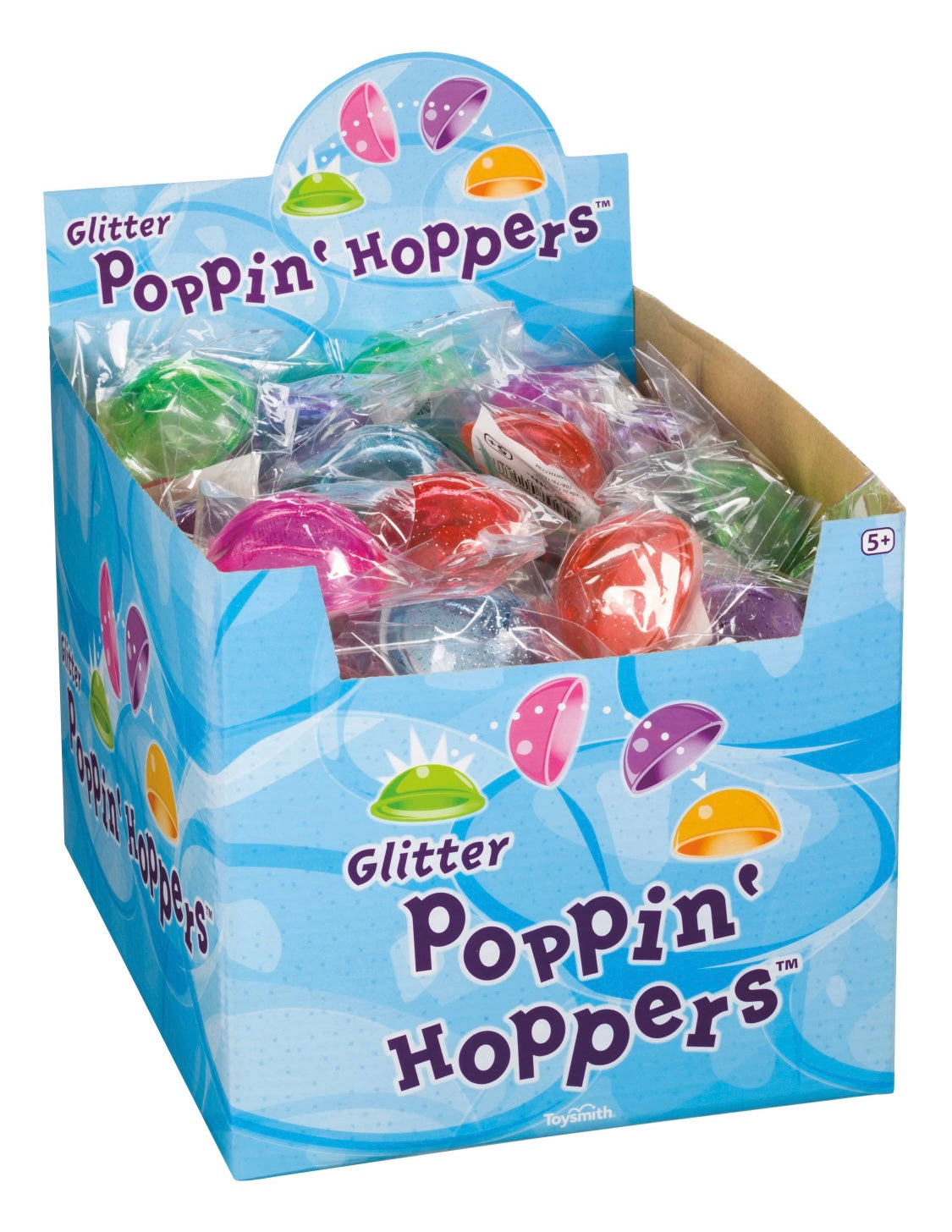 Jumbo Glitter Poppin’ Hoppers, Fidget, Stress Relief