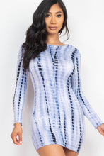 Load image into Gallery viewer, Tie-dye Printed Bodycon Dress
