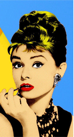 Audrey Hepburn, Pop Art Print, Pinterest