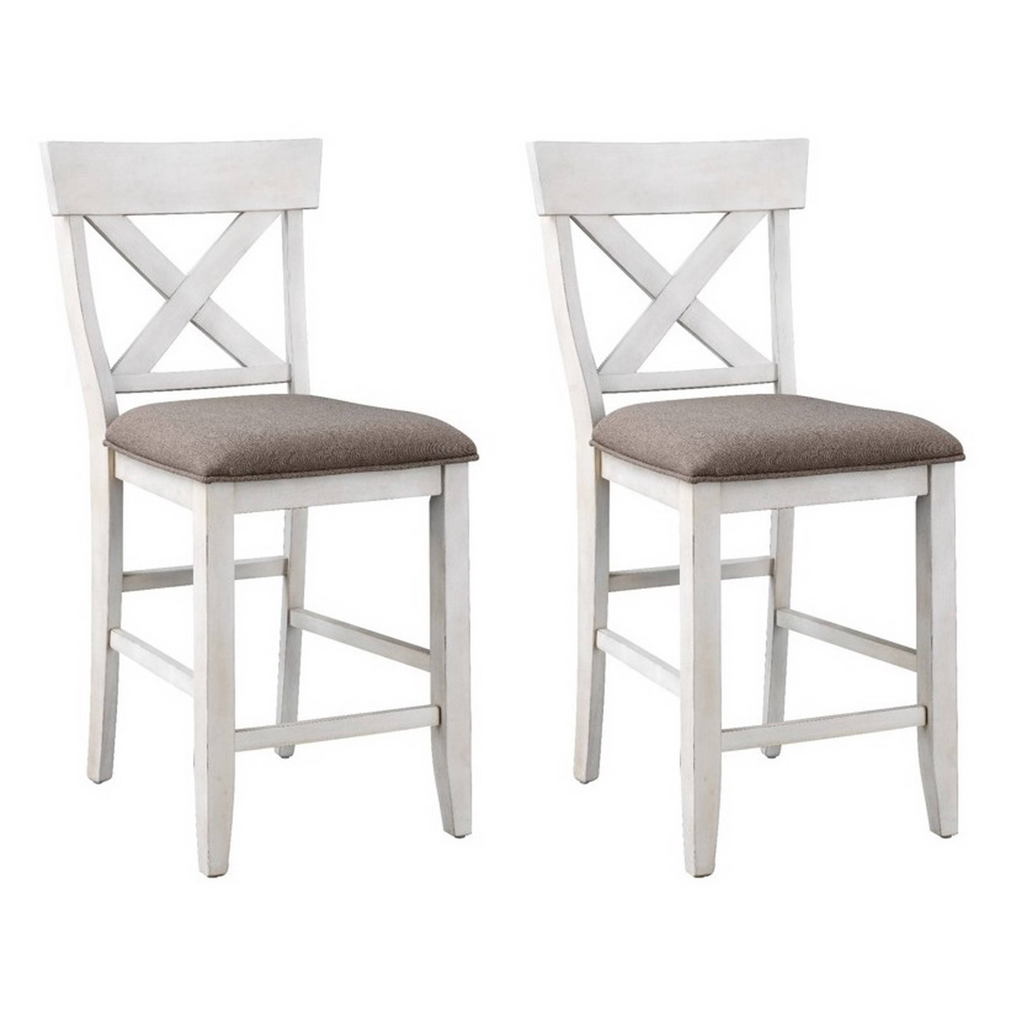Coast To Coast Bar Harbor Ii Counter Height Dining Chairs - Set Of 2
