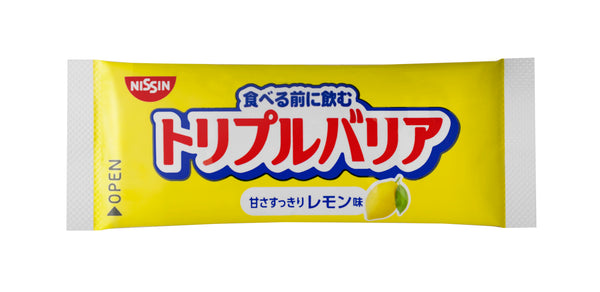 トリプルバリア 青りんご味 5本入 – 日清食品グループ