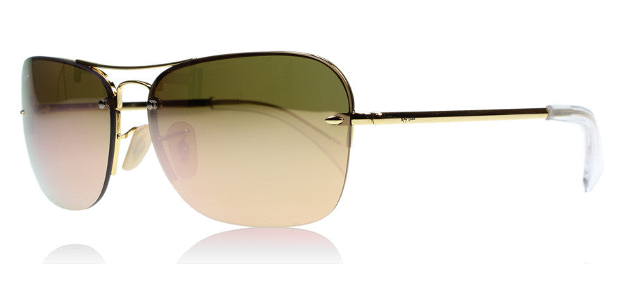 ray ban 3541 gold