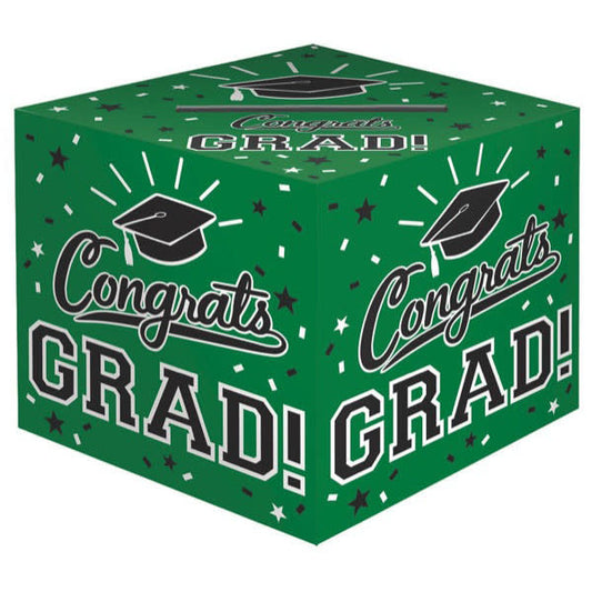 Graduation Card Holder Box: Green