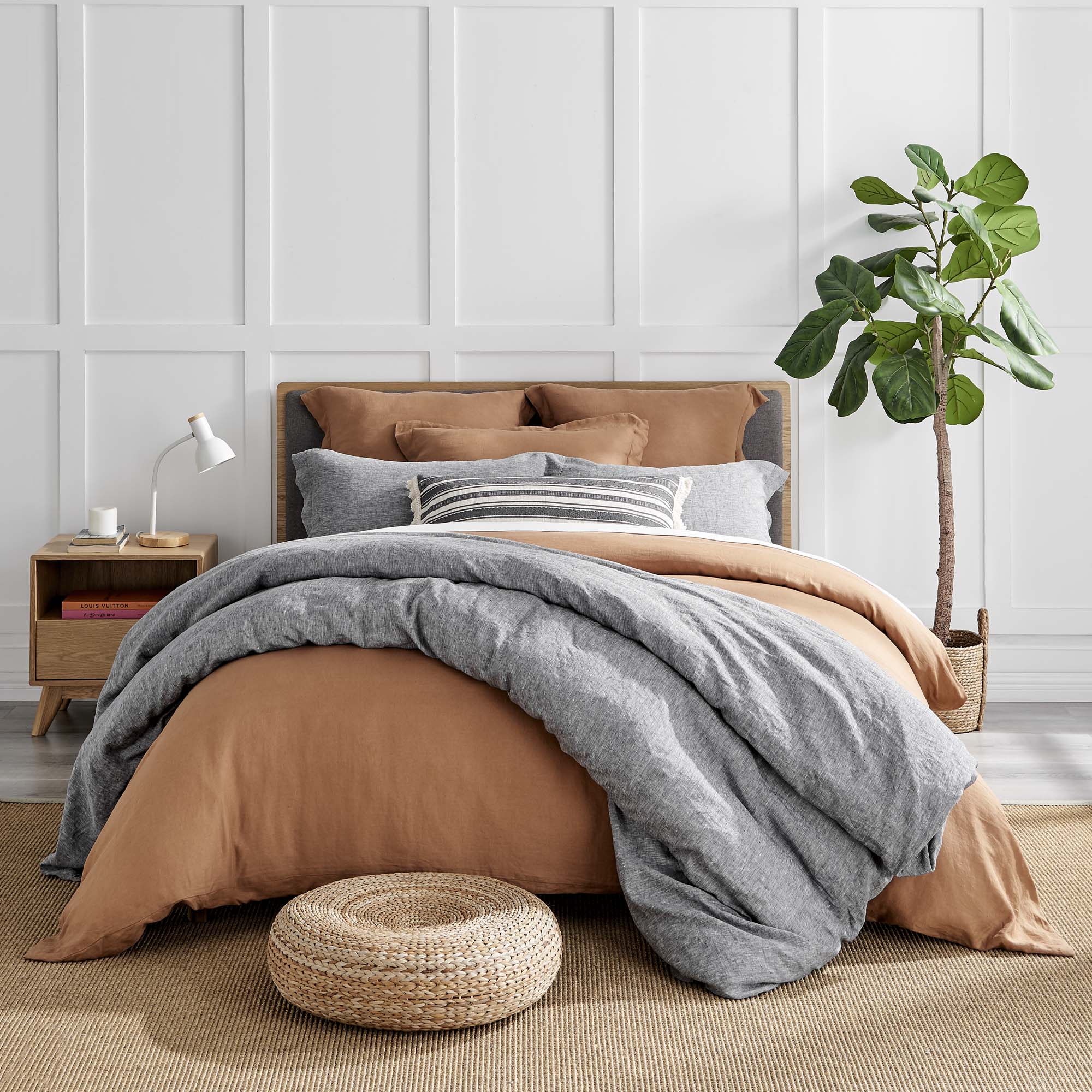 levtex linen duvet cover