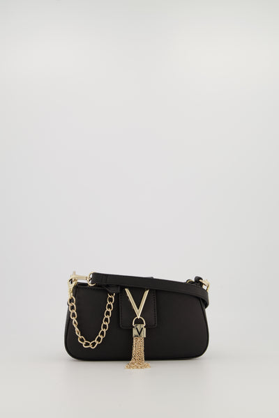 Valentino Bags Divina Black Crossbody bag VBS1R403GNERO-GOLD - Bags